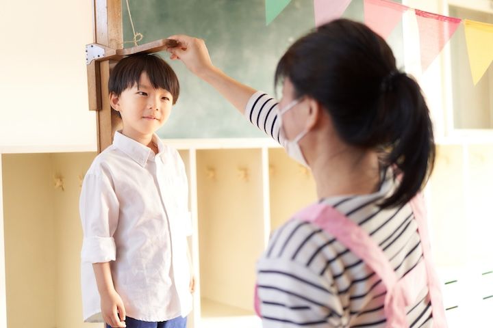 子どものプロテイン摂取と身長の関係